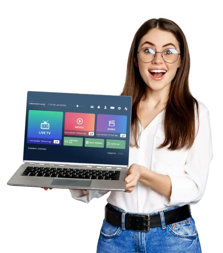 Best player setup on laptop and Smart TV