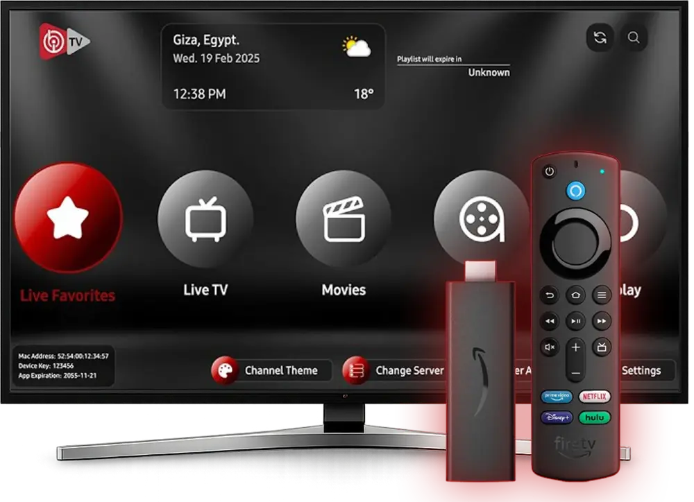 IPTV installation on Fire TV for IPTV subscription setup